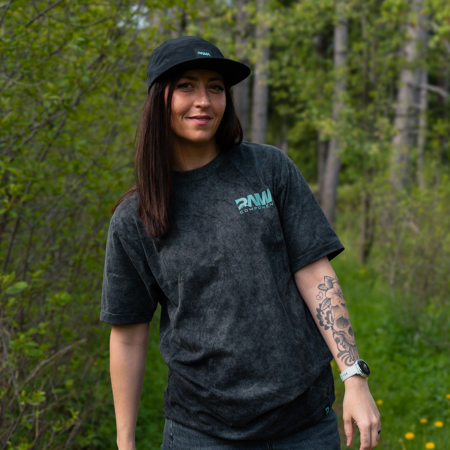 MTB CLUB Short Sleeve Unisex T-shirt - Acid Wash