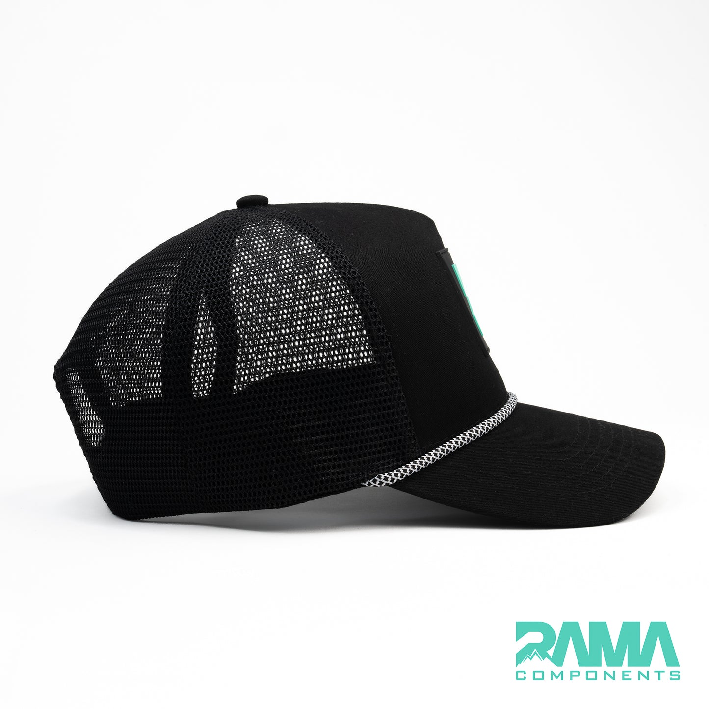 High Top Trucker Mesh With Rope